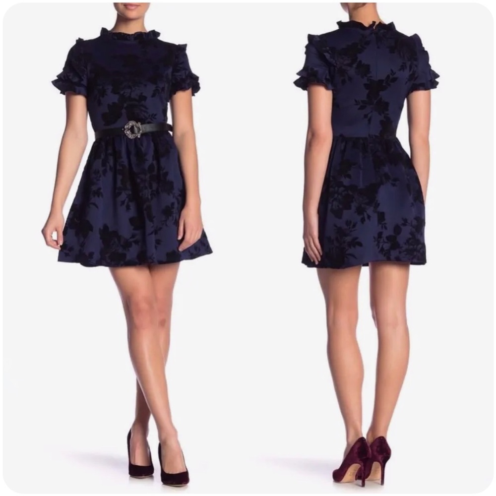 Love Addy Velvet Dress